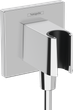 Przyłącze węża prysznicowego Hansgrohe Fixfit E z uchwytem 26889000 - obraz 1