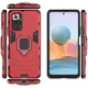 Ударопрочный чехол Transformer Ring for Magnet для Xiaomi Redmi Note 10 Pro / 10 Pro Max Красный / Dante Red Без бренда - изображение 3
