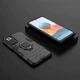Ударопрочный чехол Transformer Ring for Magnet для Xiaomi Redmi Note 10 Pro / 10 Pro Max Черный / Soul Black Без бренда - изображение 4
