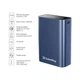 Батарея універсальна ColorWay 20 000 mAh PD/20W, QC/3.0, USB-C/USB-A max.22.5W Blue (CW-PB200LPG2BL- - изображение 6