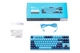 Механічна клавіатура AKKO 3087 Mirror of Sky 87Key, Cherry MX Brown, USB-A, УКР/АНГЛ, No LED, Блакитний - изображение 2