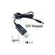 Кабель питания USB 2.0 AM to DC 5.5 x 2.1 mm 1.0m 5V to 12V Dynamode (DM-USB-DC-5.5x2.1-12V) - изображение 4