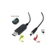 Кабель питания USB 2.0 AM to DC 5.5 x 2.1 mm 1.0m 5V to 12V Dynamode (DM-USB-DC-5.5x2.1-12V) - изображение 5