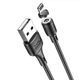 Кабель магнітний з відокремлюваним наконечником Hoco X52 Sereno Magnetic USB Lightning - зображення 3