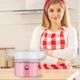 Домашній міні апарат для виготовлення цукрової вати Cotton Candy GCM-520S Pink - зображення 8