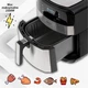 Мультипечь (аэрофритюрница) CAMRY CR 6311 Air Fryer - изображение 8