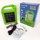 Фонарь кемпинг переносной 6399А - LED+COB, power bank, 2x18650, солнечная батарея. Цвет: зеленый - изображение 2