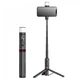 Монопод-штатив Q12S Selfie Stick Magic snapshot с подсветкой и Bluetooth кнопкой Трипод Селфи-палка Черный - изображение 4