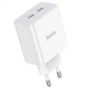Сітчасте зарядне пристрій Hoco C108A charger set (C to iP) White (6931474784445) - зображення 5