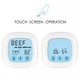 Термометр с выносным щупом для мяса Digital Cooking Thermometr SN124 и большим сенсорным лед дисплеем - изображение 4
