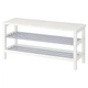 Лавка з місцем для взуття IKEA TJUSIG , білий (701.527.02) - зображення 1