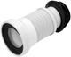 Гофра для унитаза KRONER KRP-GA110 D110 мм 240-455 мм армированная (CV032079) - изображение 1