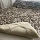 Зимова Ковдра з овечої вовни з відкритим хутром Premium євро 200х220 см. - зображення 8