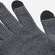 Перчатки мужские вязаные с сенсорными пальцами Under Armour UA Halftime Gloves 1373157-012 S-M Серые (196039119629) - изображение 3