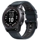 Ремешок для Garmin Forerunner 970/ Forerunner 965/ Forerunner 955/ Forerunner 945/ Forerunner 935/ Forerunner 745 - Dark - Blue - Graphite 22 мм QuickFit Silicone 010-700010-83 - изображение 2