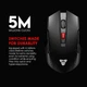 Ігрова бездротова комп'ютерна миша Fantech WG10 Raigor II 2.4Ghz Wireless 2000DPI сенсор PixArt black - зображення 10