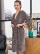 Халат Roksana 1472 (50746) 3XL Коричневий (4821472507467) - зображення 1