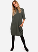 Sukienka tunika damska Made Of Emotion M451 M Khaki (5903068453977) - obraz 1