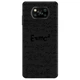 Чехол для Xiaomi Poco X3 Pro черный матовый soft touch Black Einstein (18590050143412082) - изображение 1