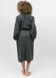 Халат жіночий Cyberjammies Whistler 9843 10/S Зелений у клітку (5051877465534) - зображення 3