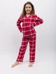 Піжама дитяча унісекс Cyberjammies Noel 6885 4-5 років/110 см Червоний у клітку (5051877471481) - зображення 2