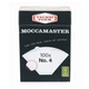 Фільтри паперові для 04 Moccamaster (моккамайстер) Clever Dripper, Wilfa, Bravilor Junior білі 100 шт - зображення 1
