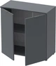 Комод Doros Рон 3 80 х 38 х 81 см 2 фасада Графит (41516002) - изображение 3