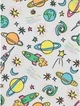 Піжама (футболка+шорти) біла і чорна Cosmic Space 2шт George George 116-122см (400093398) - зображення 3