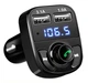 Автомобільний модулятор трансмітер X8 Bluetooth A2DP/V4.2+EDR MP3 плеєр USB заряджання - зображення 1