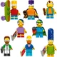 Набор фигурок iBlock Симпсоны&nbsp;The Simpsons Set 8 шт - изображение 2