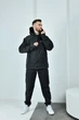 Теплий спортивний костюм Мод.ФЛ-3663, графитовий, розмір 64-66 - зображення 1