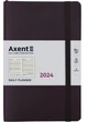Щоденник 145*210 AXENT 2024 Partner Soft Skin чорний (8810-24-01-A) - изображение 1