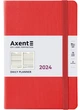 Щоденник 145*210 AXENT 2024 Partner Lines яскраво червоний (8815-24-54-A) - изображение 1