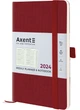 Щотижневик 125*195 AXENT 2024 Partner Soft Diamond бордо (8518-24-05-A) - изображение 2