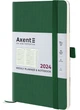 Щотижневик 125*195 AXENT 2024 Partner Soft Diamond смарагдовий (8518-24-55-A) - изображение 2