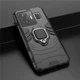 Чохол Fiji Ring для Realme GT3 броньований бампер із кільцем підставкою чорний - зображення 4