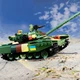 Детский Конструктор Teko танк национальной Гвардии Украины БМ Оплот-М движущиеся элементы Военная техника 502 детали (63219) - изображение 3