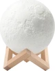 Светильник-ночник 3D слой Луна Moon Lamp на деревянной подставке 15 см MO-33 - изображение 3