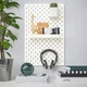 Полка для доски - органайзера на стену IKEA SKÅDIS белая 003.207.99 - изображение 2