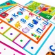 Розвивающая азбука с магнитной досточкой Vladi Toys 93 магнита, 16 карточек VT 5412-01 - изображение 2