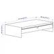 Подставка для монитора / органайзер для канцелярии IKEA ELLOVEN белый 504.747.70 - изображение 7