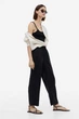 Брюки H&M M черный 20101147899 - изображение 3