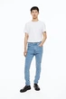 Джинсы Skinny мужские skinny H&M 060985159 33-32 Черные (6666000283443) - изображение 1