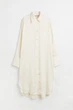 Плаття оверсайз H&M 061005002_cream M Кремовий - зображення 5