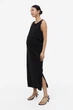 Платье для беременных H&M M черный 5101060000 - изображение 1