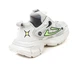 Кроссовки Fashion L36273 сіро-зелені (32-37) Серый 36 - изображение 4