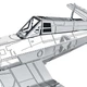 3D металевий пазл-модель винищувач F4U Corsair - изображение 5