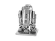 3D металевий пазл і сувенір Дрон R2-D2 - изображение 3