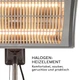 Інфрачервоний обігрівач Blumfeldt Heat Guard Focus 2000 Вт - изображение 3