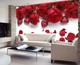 3D Фото Шпалери PHOTODECOR "Троянди з сердечками та пелюстками" - зображення 8